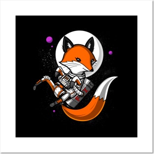 Fox Space Astronaut Posters and Art